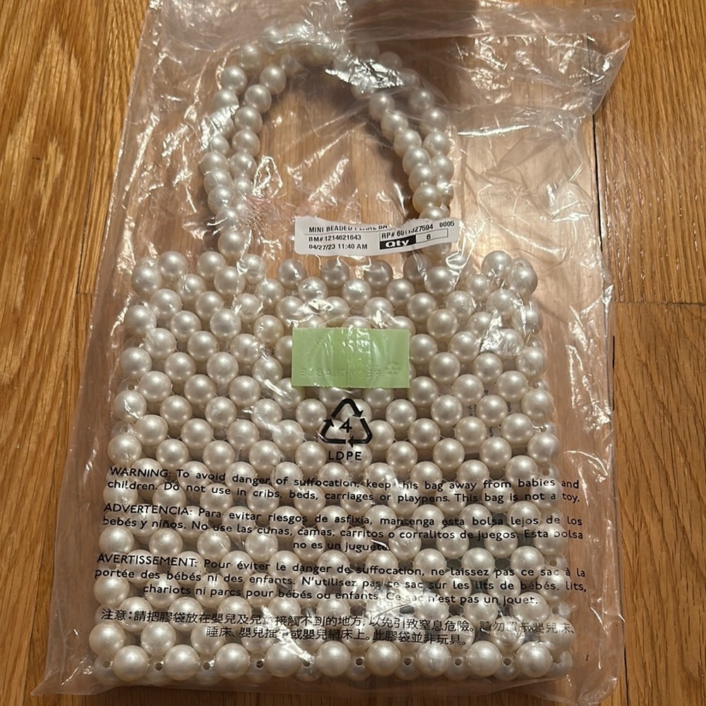 Pearl Beaded Handbag